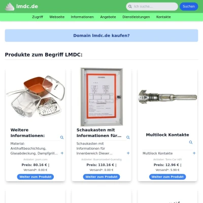 Screenshot lmdc.de