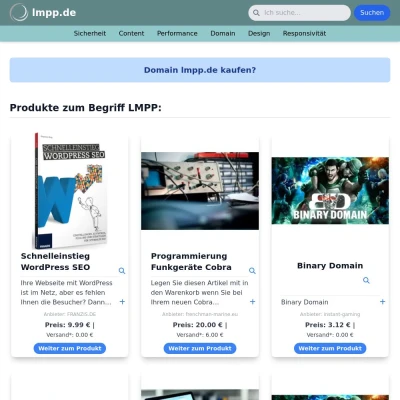 Screenshot lmpp.de