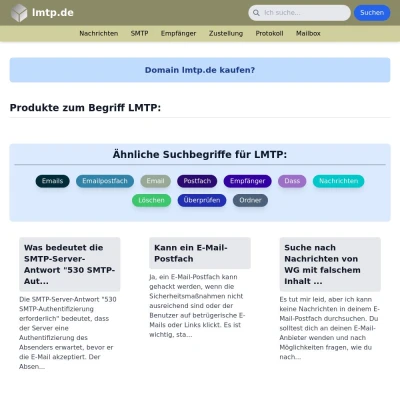 Screenshot lmtp.de