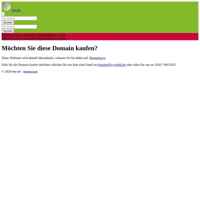 Screenshot lnie.de