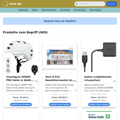 Screenshot lnos.de