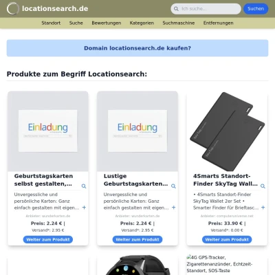 Screenshot locationsearch.de