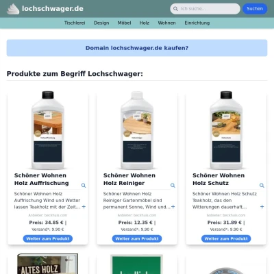 Screenshot lochschwager.de