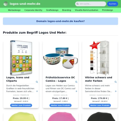 Screenshot logos-und-mehr.de