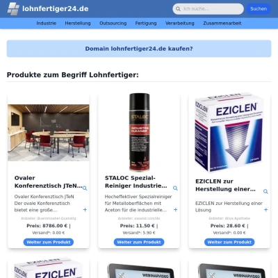 Screenshot lohnfertiger24.de