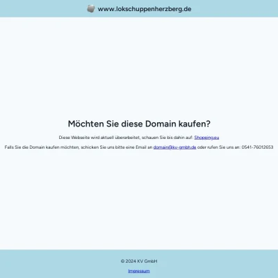 Screenshot lokschuppenherzberg.de