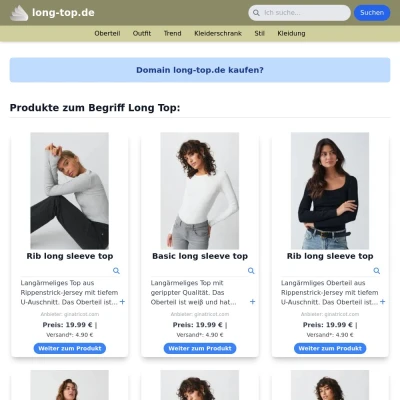 Screenshot long-top.de