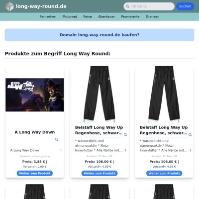 Screenshot long-way-round.de