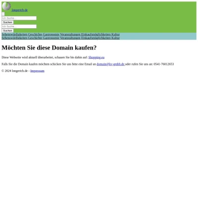 Screenshot longerich.de