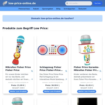 Screenshot low-price-online.de