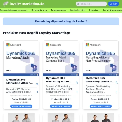 Screenshot loyalty-marketing.de