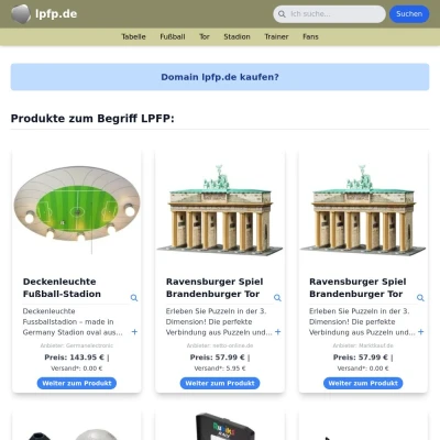 Screenshot lpfp.de