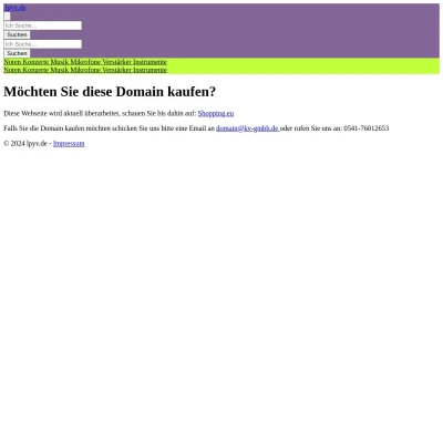 Screenshot lpyv.de