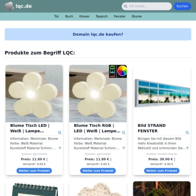 Screenshot lqc.de