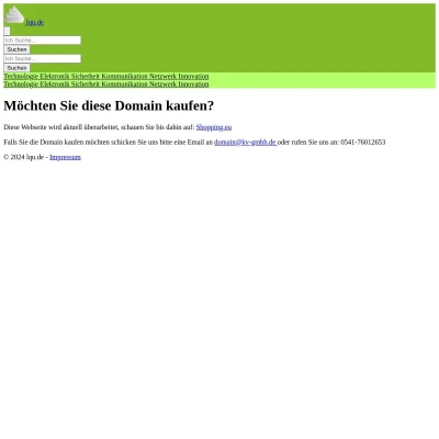 Screenshot lqu.de