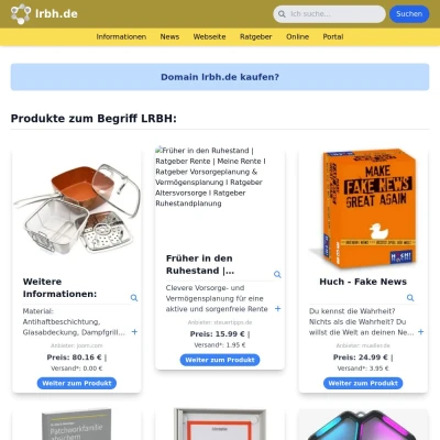 Screenshot lrbh.de