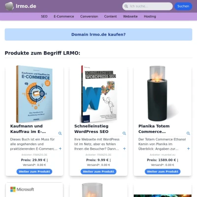 Screenshot lrmo.de