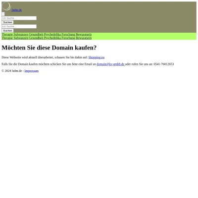 Screenshot lsdm.de