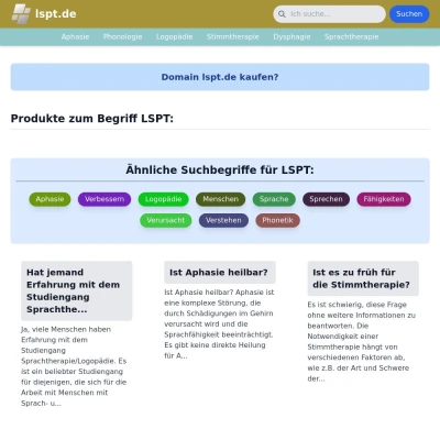 Screenshot lspt.de