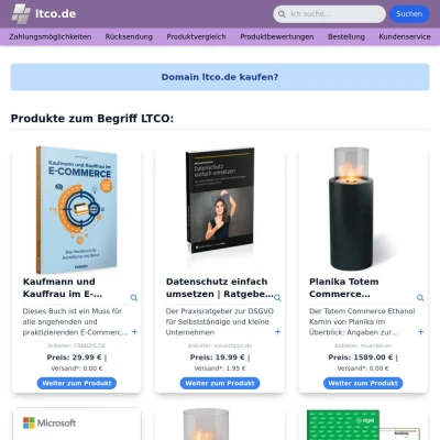 Screenshot ltco.de