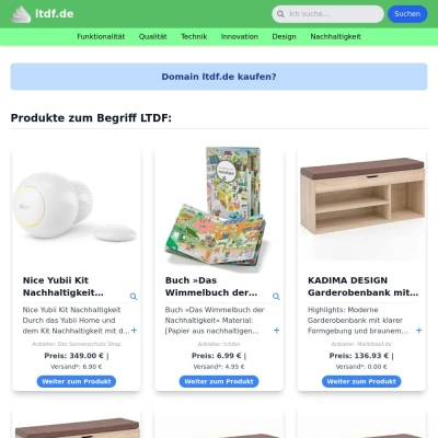 Screenshot ltdf.de