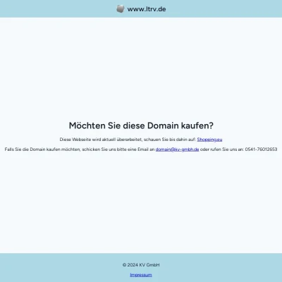 Screenshot ltrv.de