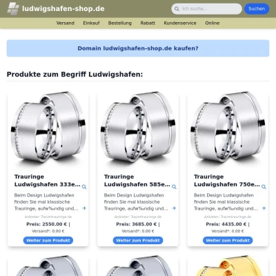 Screenshot ludwigshafen-shop.de