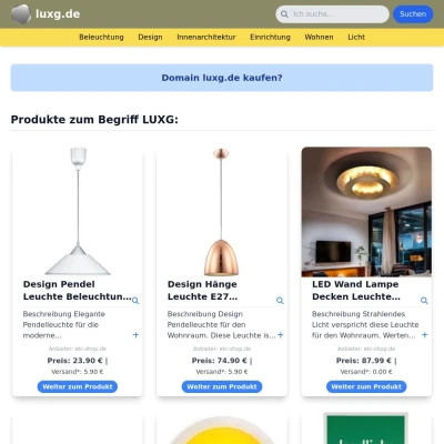 Screenshot luxg.de