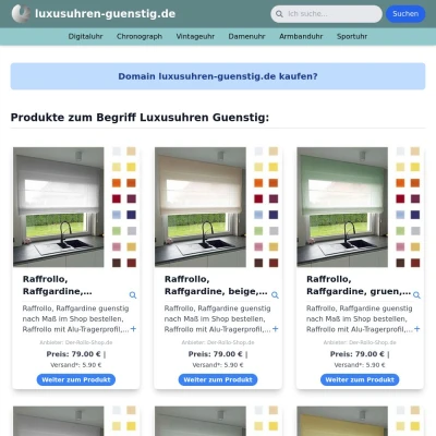 Screenshot luxusuhren-guenstig.de