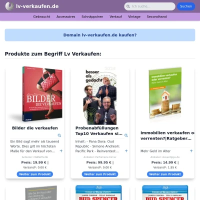 Screenshot lv-verkaufen.de