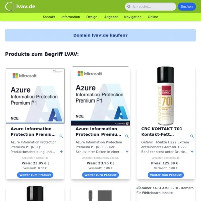 Screenshot lvav.de