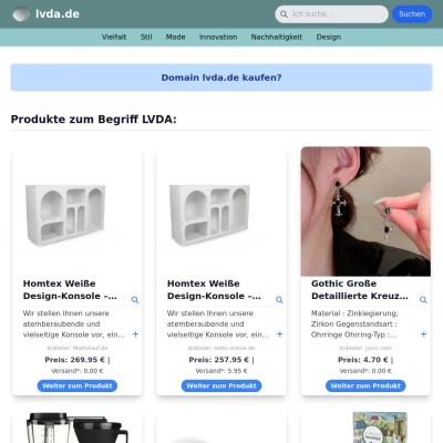 Screenshot lvda.de