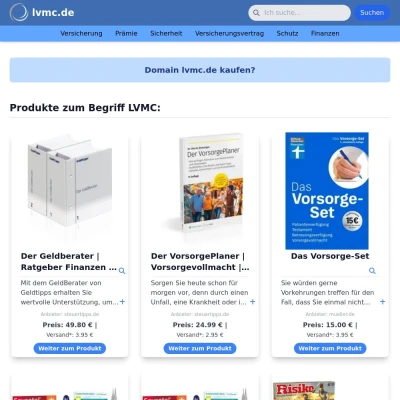 Screenshot lvmc.de