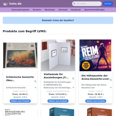 Screenshot lvms.de