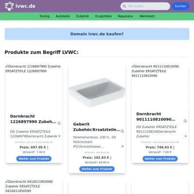 Screenshot lvwc.de