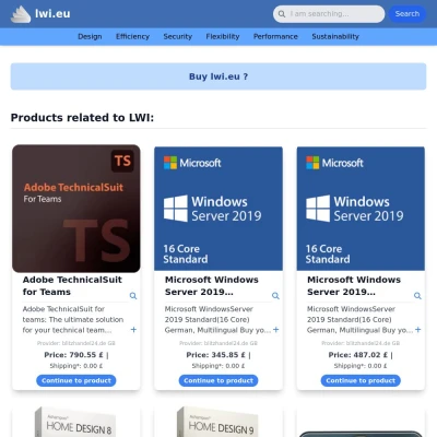 Screenshot lwi.eu