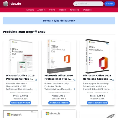 Screenshot lybs.de