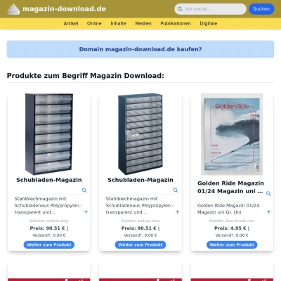 Screenshot magazin-download.de