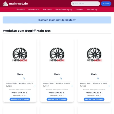 Screenshot main-net.de