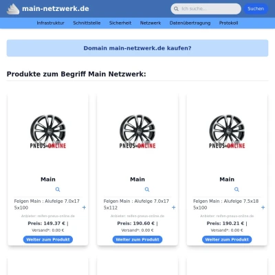 Screenshot main-netzwerk.de