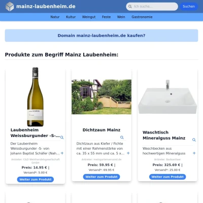 Screenshot mainz-laubenheim.de