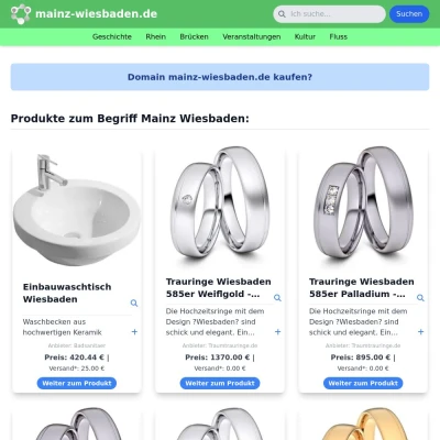 Screenshot mainz-wiesbaden.de