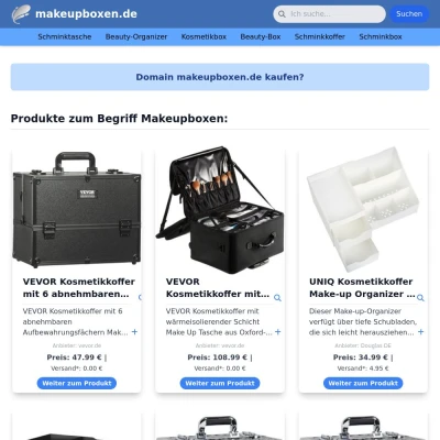 Screenshot makeupboxen.de