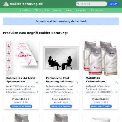 Screenshot makler-beratung.de