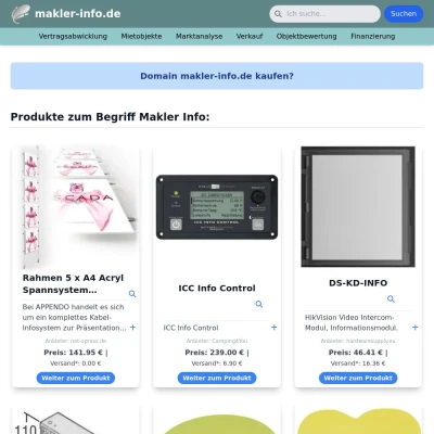 Screenshot makler-info.de