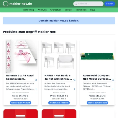 Screenshot makler-net.de