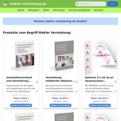 Screenshot makler-vermietung.de