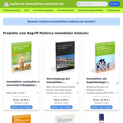 Screenshot mallorca-immobilien-exklusiv.de