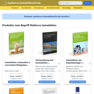 Screenshot mallorca-immobilien24.de