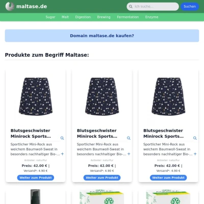 Screenshot maltase.de